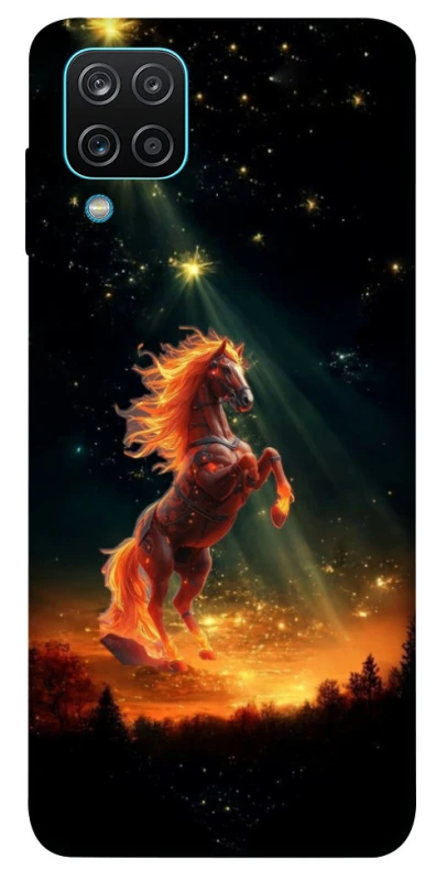Чохол на Samsung Galaxy M12 Red Fire Horse ver.2 фото 1 з 1