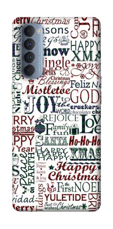 Чохол на Oppo Reno 4 Pro Christmas mood ver.3 фото 1 з 1