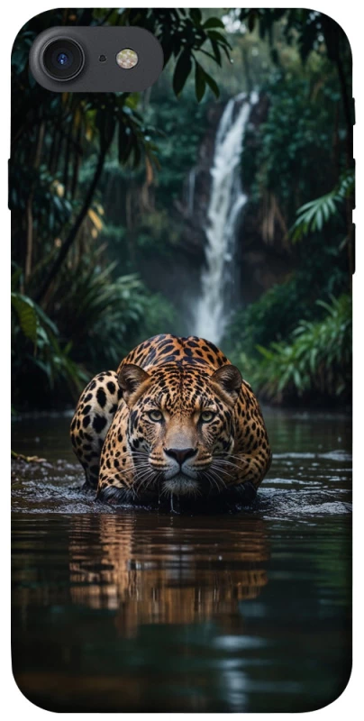 Чохол на Apple iPhone 7 / 8 (4.7") Leopard in water фото 1 з 1