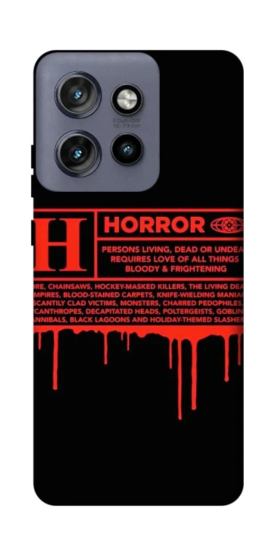 Чохол на Motorola Edge 50 Neo Horror Halloween фото 1 з 1