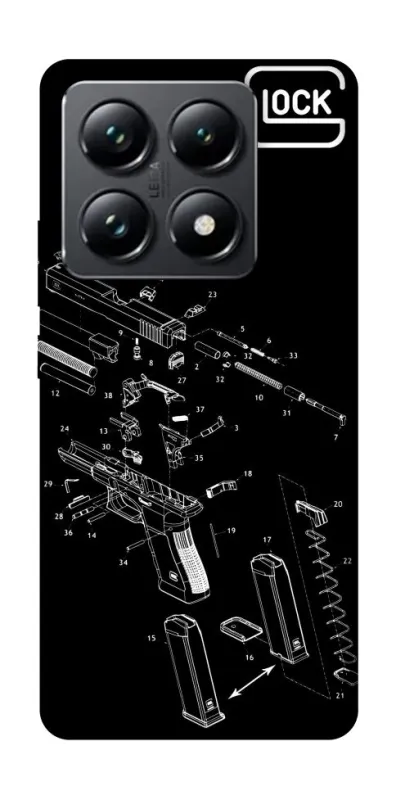 Чохол на Xiaomi 14T Pro LOCK фото 1 з 1