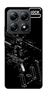 Чохол на Xiaomi 14T Pro LOCK фото 1 з 1