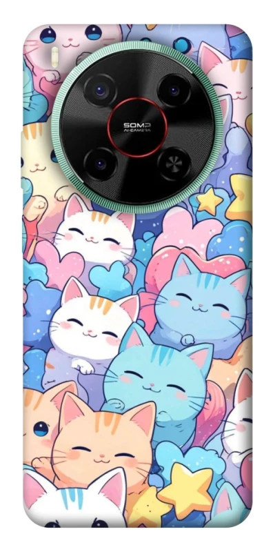 Чехол на ZTE Nubia V70 Max Funny Kittens ver.3 фото 1 из 1