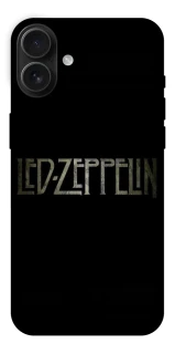 Чохол на Apple iPhone 16 Plus Led Zeppelin logo фото 1 Чохол на Apple iPhone 16 Plus Led Zeppelin logo фото 1 з 1