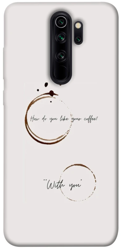 Чохол на Xiaomi Redmi Note 8 Pro Coffee with you фото 1 з 1