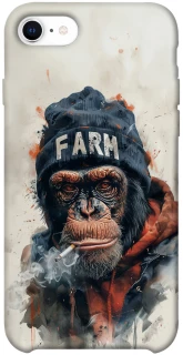 Чехол на Apple iPhone SE (2020) Шимпанзе v3 фото 1 из 1