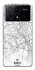 Чехол на Xiaomi Poco X6 Kiev white map фото 1 из 1