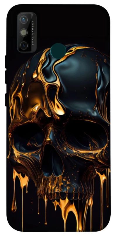 Чехол на TECNO Spark 6 Go Череп фото 1 из 1