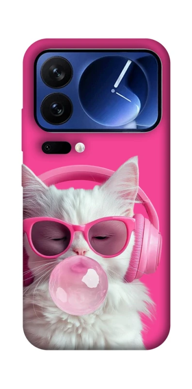 Чохол на Xiaomi Poco F7 Ultra Pink kitty фото 1 з 1