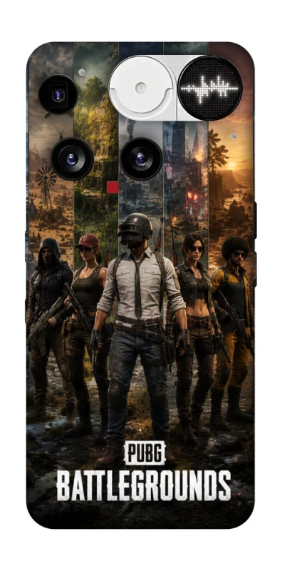 Чехол на Nothing Phone (3) PUBG фото 1 из 1
