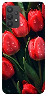 Чохол на Samsung Galaxy A32 (A325F) 4G Червоні тюльпани фото 1 Чохол на Samsung Galaxy A32 (A325F) 4G Червоні тюльпани фото 1 з 1