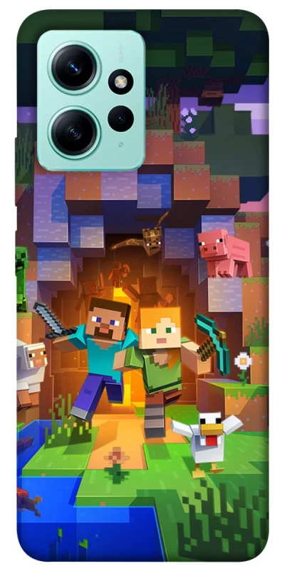 Чохол на Xiaomi Redmi Note 12 4G Minecraft game фото 1 з 1