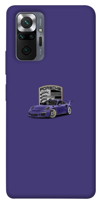 Чехол на Xiaomi Redmi Note 10 Pro Porsche purple фото 1 из 1