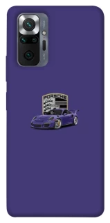 Чехол на Xiaomi Redmi Note 10 Pro Porsche purple фото 1 из 1