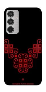 Чохол на Samsung Galaxy M35 Чорно-червона вишиванка фото 1 з 1