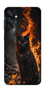 Чохол на Samsung Galaxy M15 5G Вогняний кіт фото 1 з 1