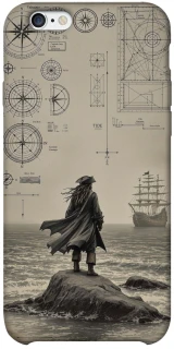 Чохол на Apple iPhone 6/6s plus (5.5") Captain Jack Sparrow фото 1 з 1