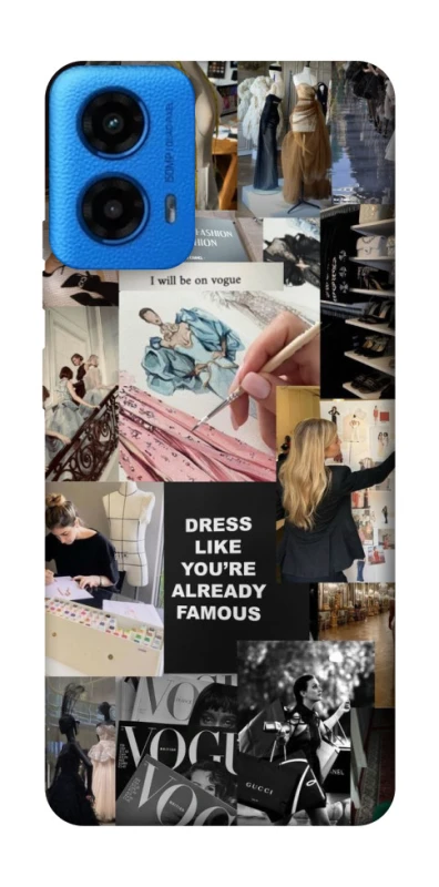 Чохол на Motorola Moto G45 Fashion collage ver.11 фото 1 з 1