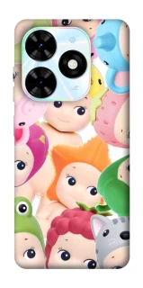 Чохол на TECNO Spark Go 2024 Fruit-Zoo Kaleidoscope фото 1 з 1