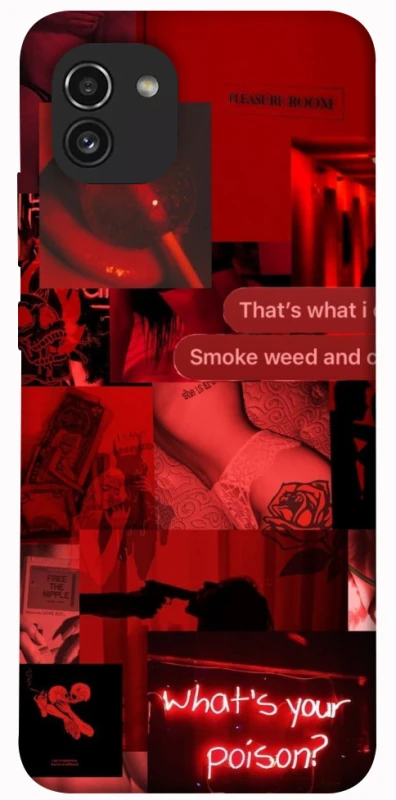 Чохол на Samsung Galaxy A03 Love collage ver.1 фото 1 з 1