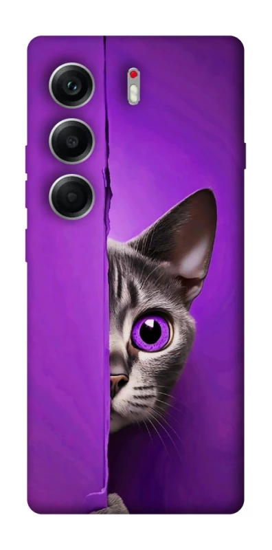 Чохол на Tecno Camon 40 Кіт-підглядач фото 1 з 1