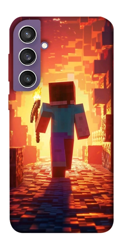 Чехол на Samsung Galaxy S23 FE Minecraft adventure фото 1 из 1
