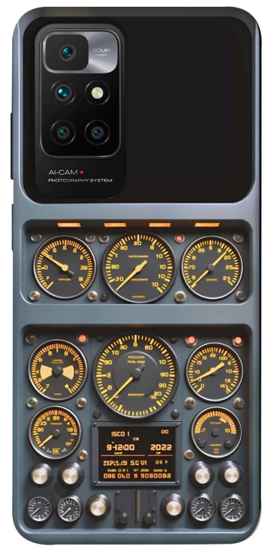 Чехол на Xiaomi Redmi 10 Airplane instrument panel фото 1 из 1