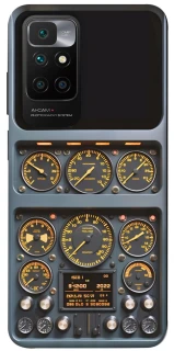 Чохол на Xiaomi Redmi 10 Airplane instrument panel фото 1 з 1