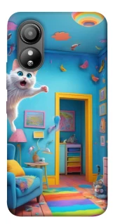 Чохол на ZTE Blade L220 crazy cat фото 1 з 1