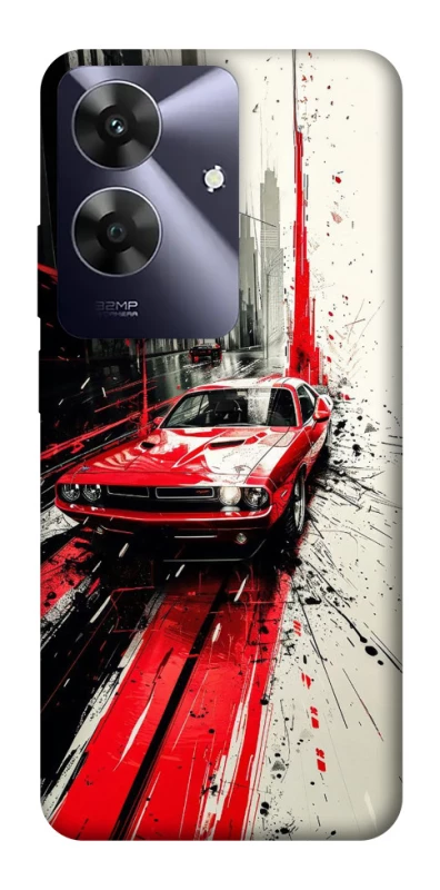 Чехол на Realme Note 60 Painted Mustang фото 1 из 1