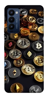 Чехол на TECNO Camon 18 Pro Many coins фото 1 из 1