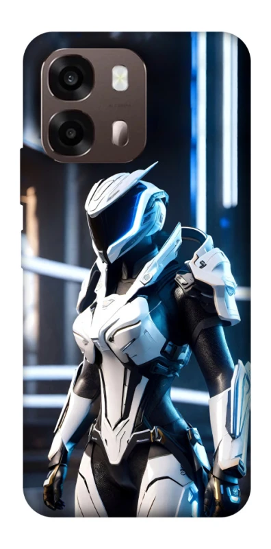 Чехол на Oppo A6 Cyber space girl ver.6 фото 1 из 2