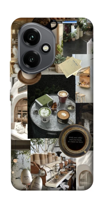 Чохол на Honor 400 Coffee collage ver.4 фото 1 з 1