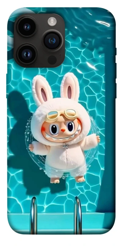 Чохол на Apple iPhone 14 Pro Max (6.7") Labubu in the pool ver.2 фото 1 з 1