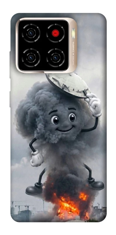 Чохол на ZTE Blade A56 Moscow never sleeps ver.3 фото 1 з 1