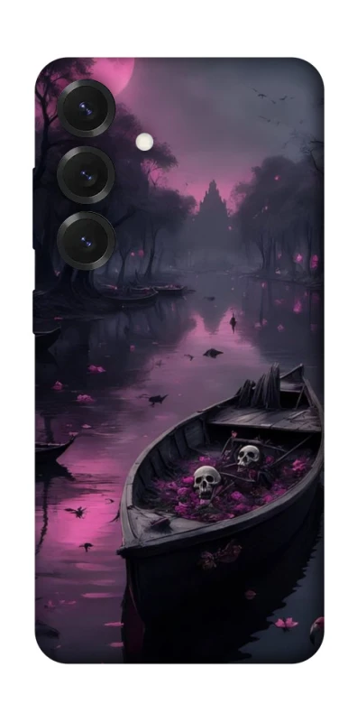 Чехол на Samsung Galaxy S26 Edge Boat and flamingo фото 1 из 1