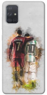 Чохол на Samsung Galaxy A71 Ronaldo та Messi фото 1 з 1