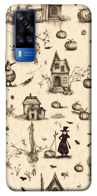 Чохол на Vivo Y51a Halloween aesthetic ver.1 фото 1 з 1