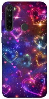 Чохол на Xiaomi Redmi Note 8T Drawn hearts фото 1 з 1