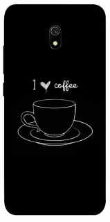 Чехол на Xiaomi Redmi 8a Black coffee фото 1 из 1