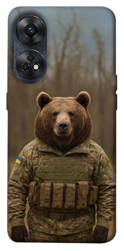 Чохол на Oppo Reno 8T 4G Ведмідь захисник фото 1 з 1
