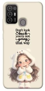 Чехол на ZTE Blade A52 Don't look back фото 1 из 1