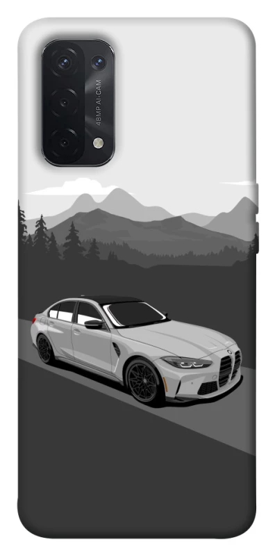 Чохол на Oppo A54 5G / A74 5G BMW grey v3 фото 1 з 1