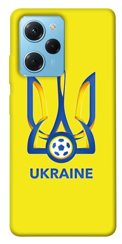 Чехол на Xiaomi Poco X5 Pro 5G Футбольный Герб фото 1 из 1