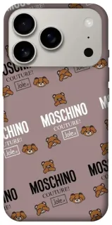 Чехол на Apple iPhone 18 Pro Moschino фото 1 из 2