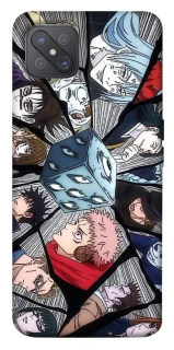 Чехол на Oppo A92s jujutsu kaisen v4 фото 1 из 1