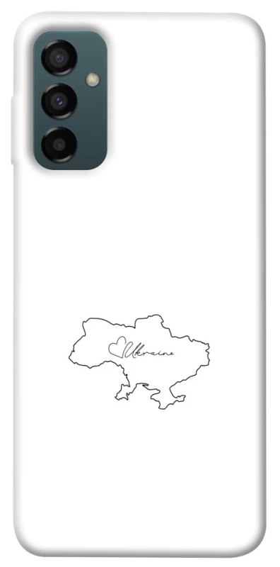 Чохол на Samsung Galaxy M14 5G Ukraine map фото 1 з 1