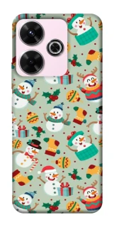 Чехол на Xiaomi Poco M6 4G Новогодний v2 фото 1 из 1