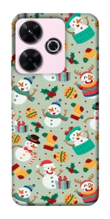 Чехол на Xiaomi Redmi 13 4G Новогодний v2 фото 1 из 1