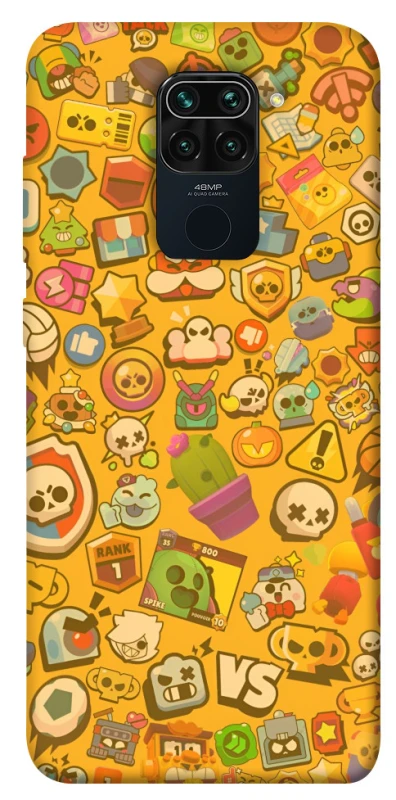 Чохол на Xiaomi Redmi Note 9 / Redmi 10X Brawl Stars ver.6 фото 1 з 1